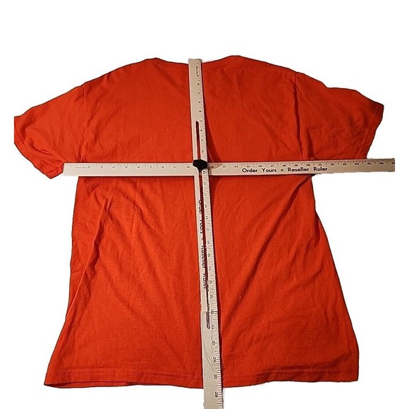 Champion Boise‎ State Idaho University Orange Blue Graphic T-shirt Mens Medium - Picture 4 of 6